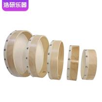 Customized childrens percussion instrument Orff musical instrument 4 6 7 8 9 10 inch school teaching aids birch sheepskin bubble nails