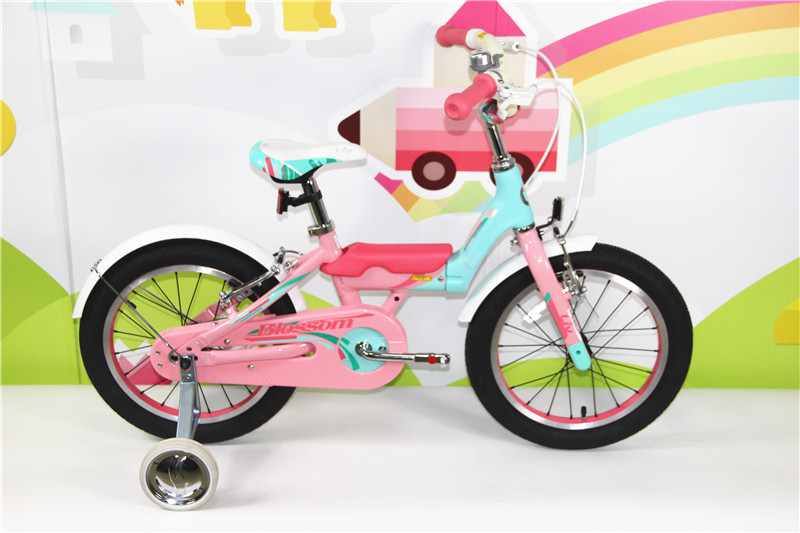 Jeante Liv Liv Blossom Bessom 16 inches 3-5 year old girl bicycle with auxiliary wheel
