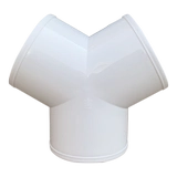 Y -ВЗОБРАЖЕНИЕ ТРЕМОВАЯ ВАННАЯ ВАННАЯ ВАННАЯ ДОПОЛНЕНИЯ YUBA Замена воздушного вентилятора шланг выхлопных труб T -тип 100 вилок Три вилки Пластик 150