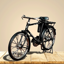 28 Large Bar Bike Model Mini Bike Model Classic Bike Alloy Model Vintage Old Pendulum