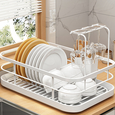 Сушилка 厨房碗碟碗盘沥水架碗柜置物架碗筷收纳架台面水槽置物架收纳盒