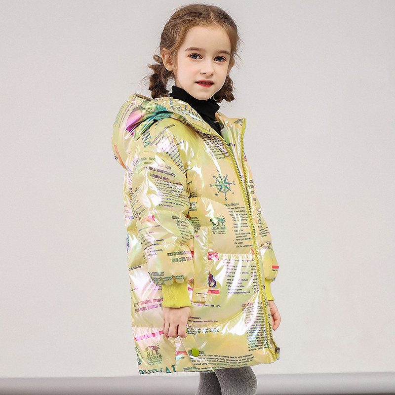 鸭鸭 21年秋季 中长款儿童羽绒服 天猫优惠券折后￥149包邮（￥339-190）男女童110~160码多款可选