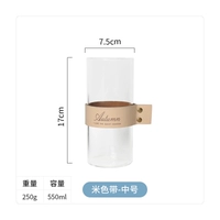 Бежевый полоса-средний размер