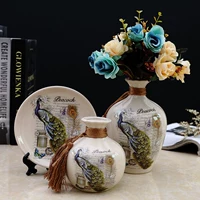 Ледяной фарфор A2 Peacock+Случайный пучок цветок Tomboat