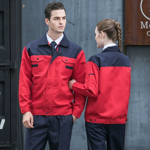 Осенний комбинезон, износостойкий светоотражающий лонгслив