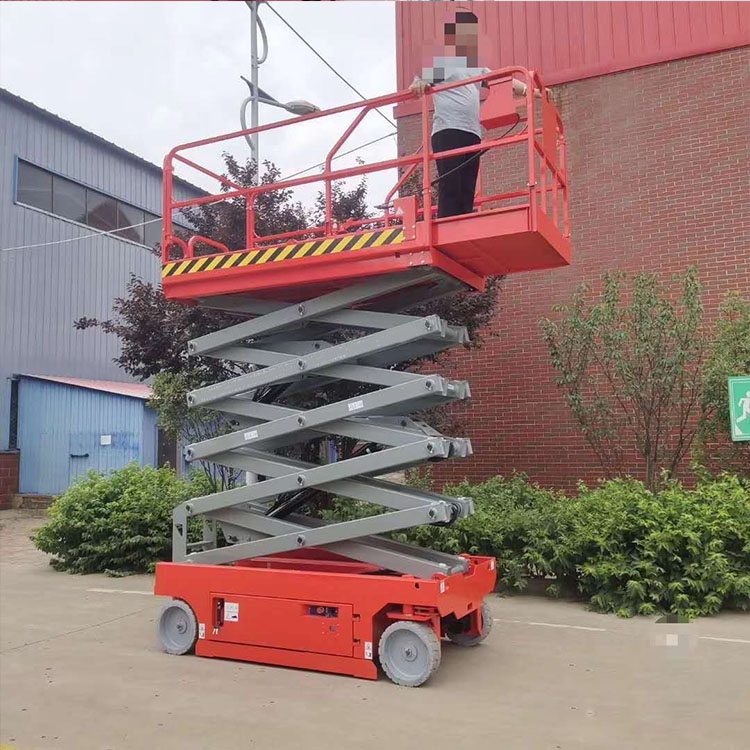 Ship lift 6 8 10 12 14 m high altitude maintenance car hydraulic installation ladder walk mini 4 m