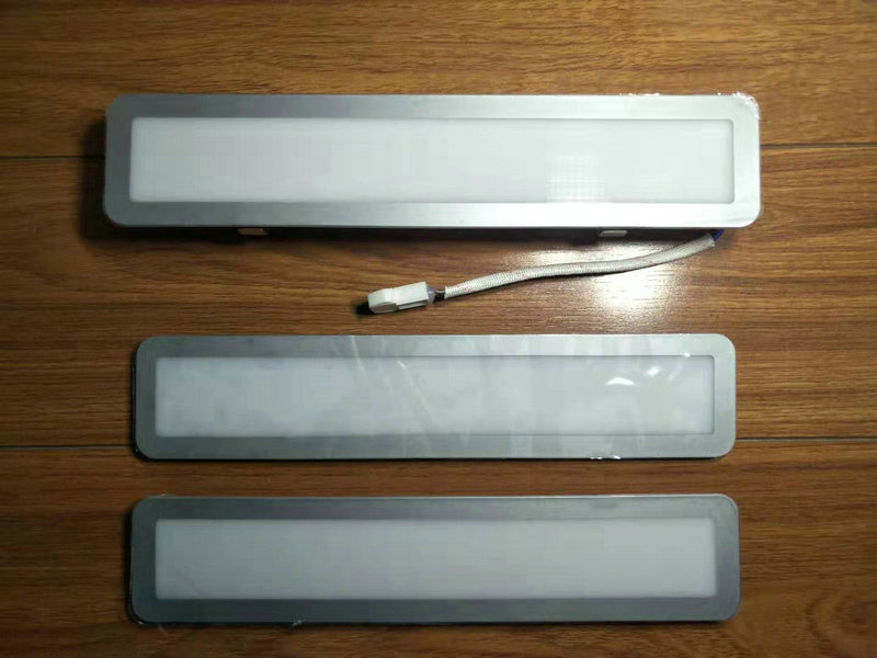 Boss 8210 8211 European range hood accessories strip LED lamp energy-saving lamp plastic white lamp lamp cover plate