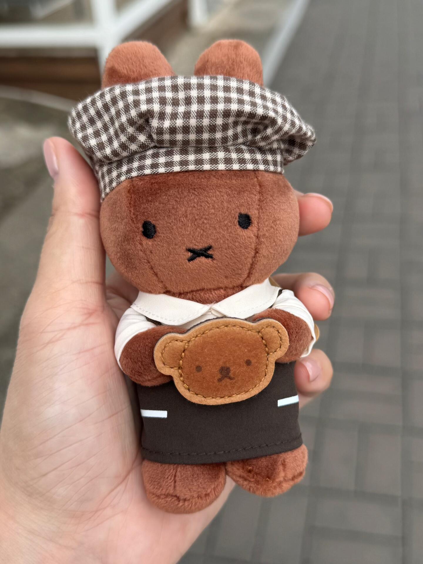 South Korea Gyeongju limited bread chef plush doll high-value doll pendant cute bag pendant birthday gift