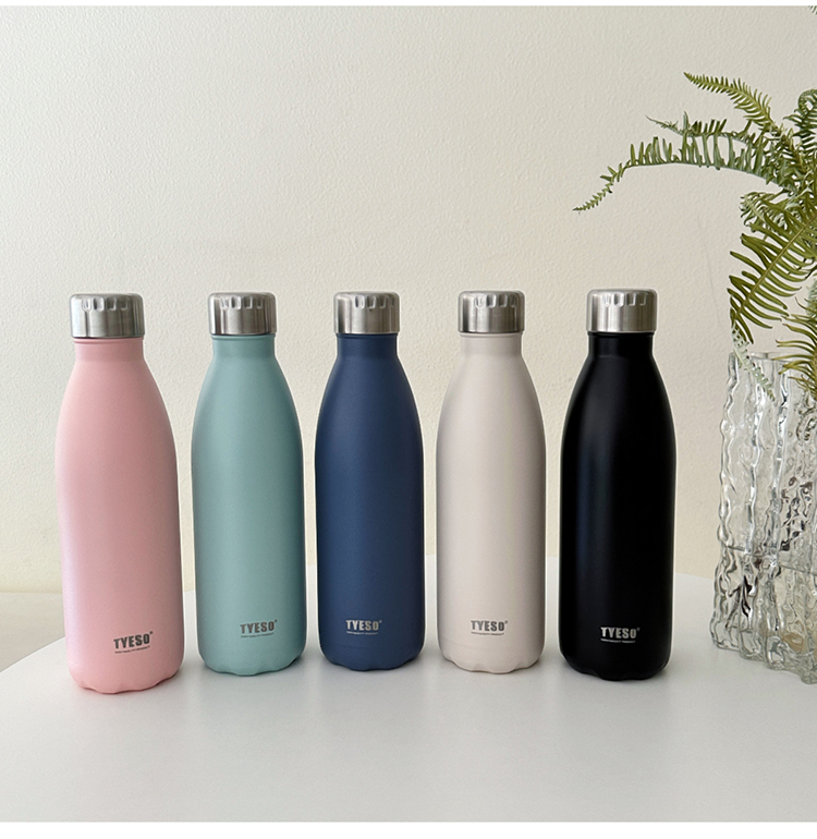 Einfacher Isolierbecher mit großer Kapazität für Männer und Frauen, hochwertiger Wasserbecher aus Edelstahl 304 für Paare, tragbare Cola_voghion.com