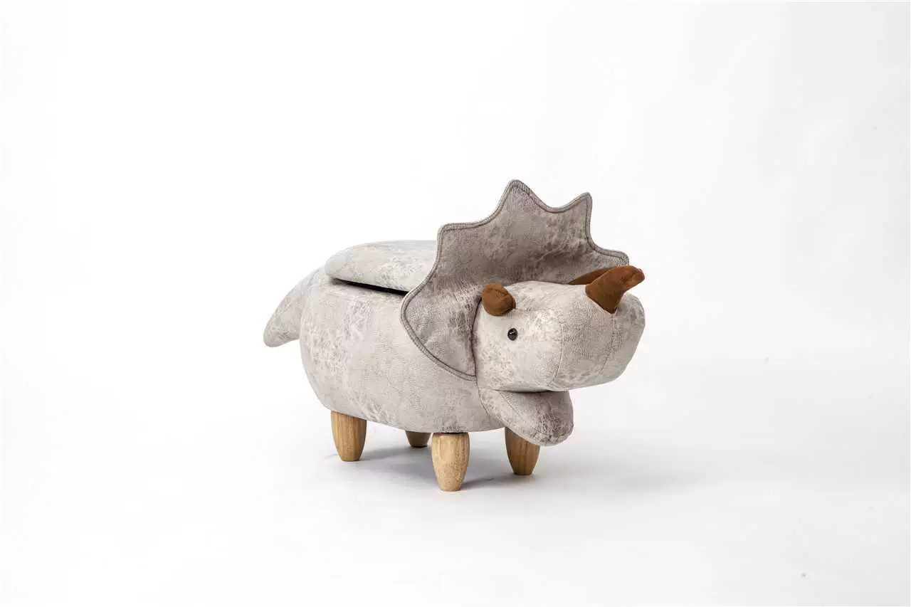 Animal Stool Baby Ottomans Sofa Storage Containing Box