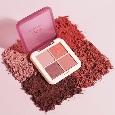 OSW四色眼影盘 ins超火平价学生新手