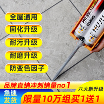 Shanghai resident doctor waterborne epoxy color sand filling agent double pipe beauty-stitch agent tile floor tile special rubber toilet waterproof