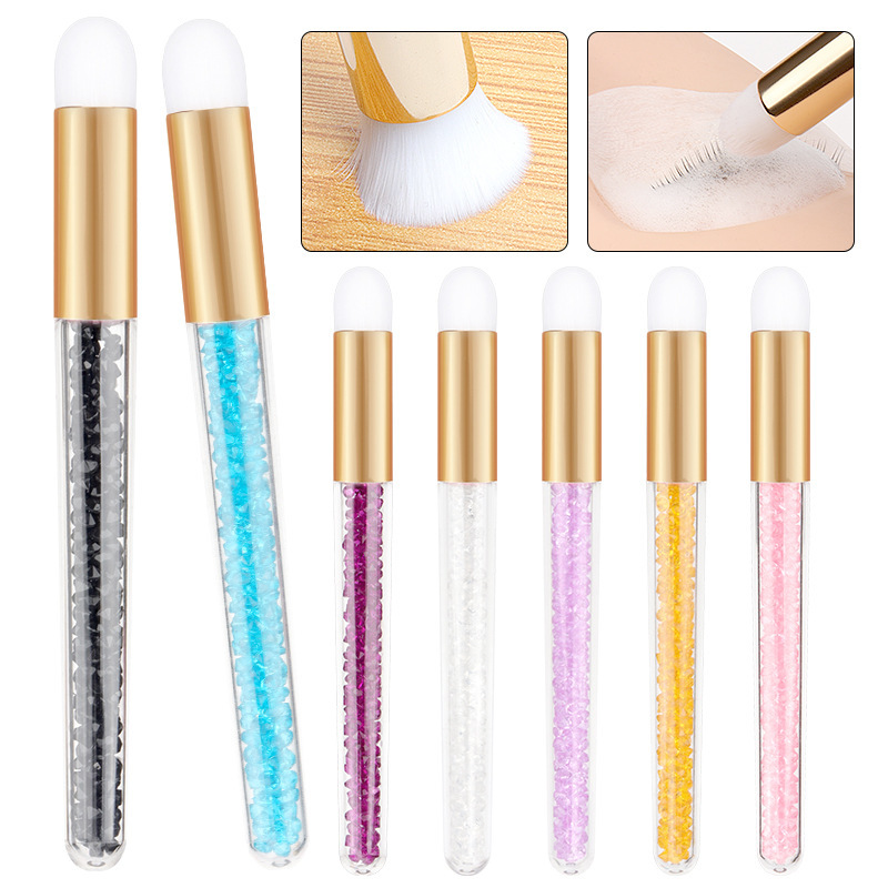 Grafted Eyelash Cleaning Brush, Diamond Mousse Brush, Single Nasal Wash Brush, Acne Blackhead Remover, Pore Cleaning Brush, Makeup Brush