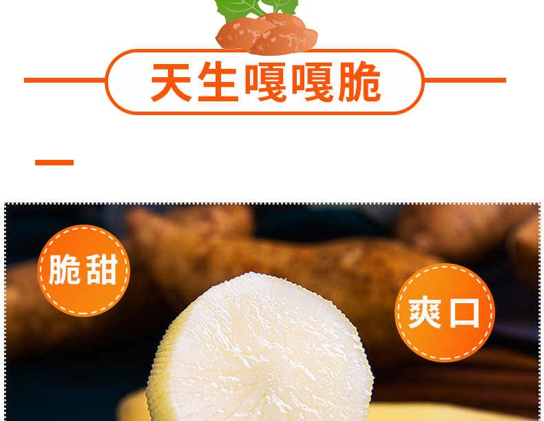 云南天山雪莲果 10斤 新鲜现挖 图4