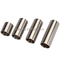 Manufacturer Stainless Steel Guitar Finger Cots Slide Guitar Slide 4 Set Silver Instrument Accessories Customized