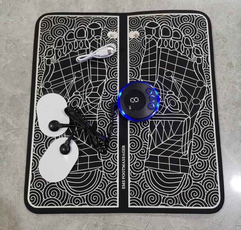 Massage Reflexology Foot Reflexology Foot Massage Cushion EMS Physiotherapy Pedicure USB charging Foot Plantar massagers