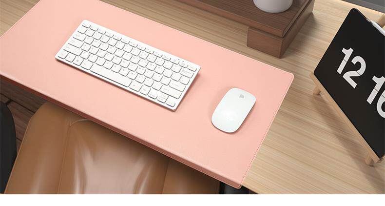 Коврик для мыши 折边护肘办公桌垫超大鼠标垫学习书桌垫电脑桌垫皮革桌垫工厂定做