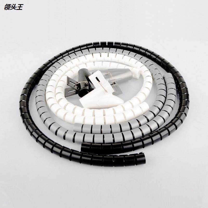 42mm winding tube receives spiral casing wire protective sleeve zipper beam tube open package customization