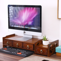 Increased base desktop shelves for elevated shelves for shelves of plastic shelves