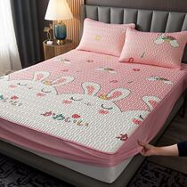 Latex mat bed hats Summer Ice Silk three-piece student dormitory 0 9m single bed washed folding straw mat mat