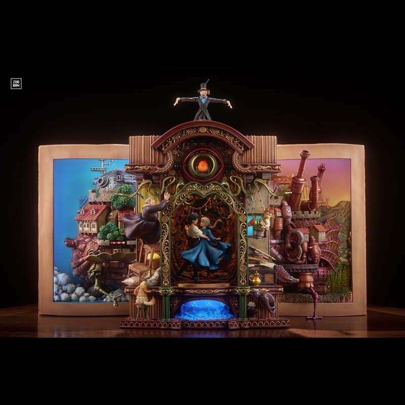 Now [Resonance Gk] Zuoban Companion Studio Art Museum Series Howl's Moving Castle