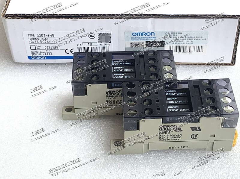 Original OMRON solid state relay G3DZ-F4B 24VDC spot relay G6D-F4B bargain