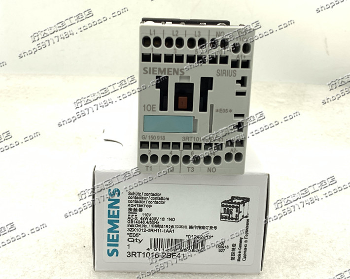 3RT1016-2BF41 3RT1016-2BF42 DC110V Siemens contactor spot new bargain