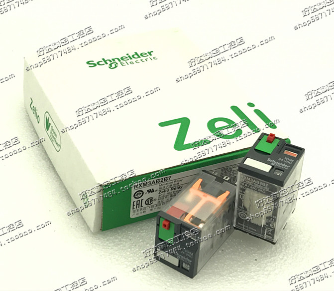 RXM3AB2B7 AC24V 3 open 3 closed 11 feet Schneider Schneider relay new bargain