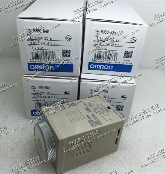 New OMRONOMRON delay relay H3BG-N8H 220VAC 110VAC star triangle bargaining