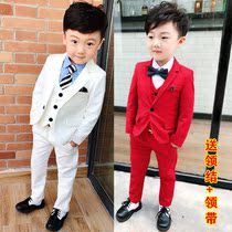 2 boy suits spring and autumn England 3 baby 4 years old children wedding small suit Western style 5 boy flower girl dress