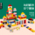 детские деревянные строительные блоки imikids, развивающие игрушки для малышей, собранные из крупных частиц, от 1 до 2 лет, 3 маленьких мальчика и девочки mini 0