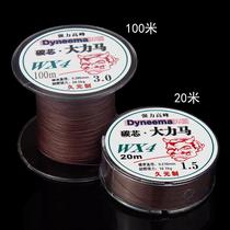 Fish Line Pe Line Super Pull Cuts Water Pack Core Carbon Hearts Fly Kitten Wrapping Twine Wire