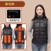 Áo khoác sưởi ấm bằng điện dành cho người trung niên và người già Áo sưởi ấm bằng điện Quần áo tự sưởi ấm Áo sạc USB nam nữ mùa đông áo sưởi ấm bằng điện 