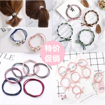  Head rope female tie ponytail hair ring Korean net red high elastic durable tie hair rubber band simple jewelry hair rope