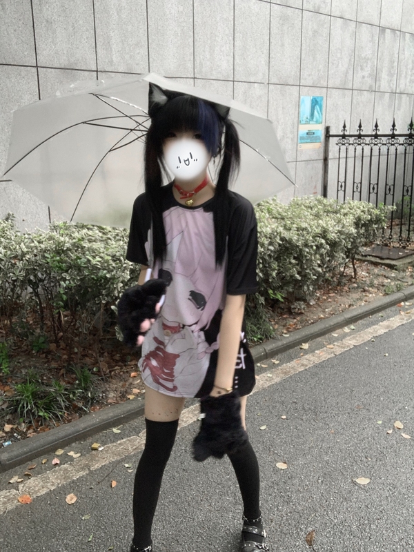 [Cute and Beautiful Girl] Original Officially Licensed Japanese-Style Summer Short-Sleeve T-Shirt
