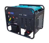 Factory store 15kw open frame diesel generator set air-cooled AC single-phase three-phase equal power supports customization