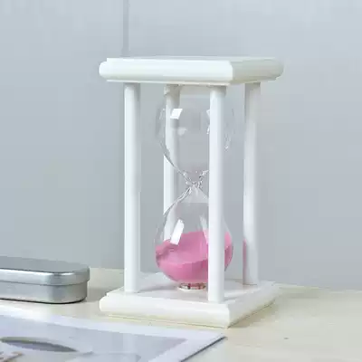 3-minute hourglass timer Children brush their teeth for half an hour Anti-fall creative luminous hourglass decoration Teacher's Day gift