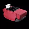 Car Central Armrest Box Four-In-One Multifunctional Armrest Box with Heightening Pad, High-End Tissue Box and Cup Holder