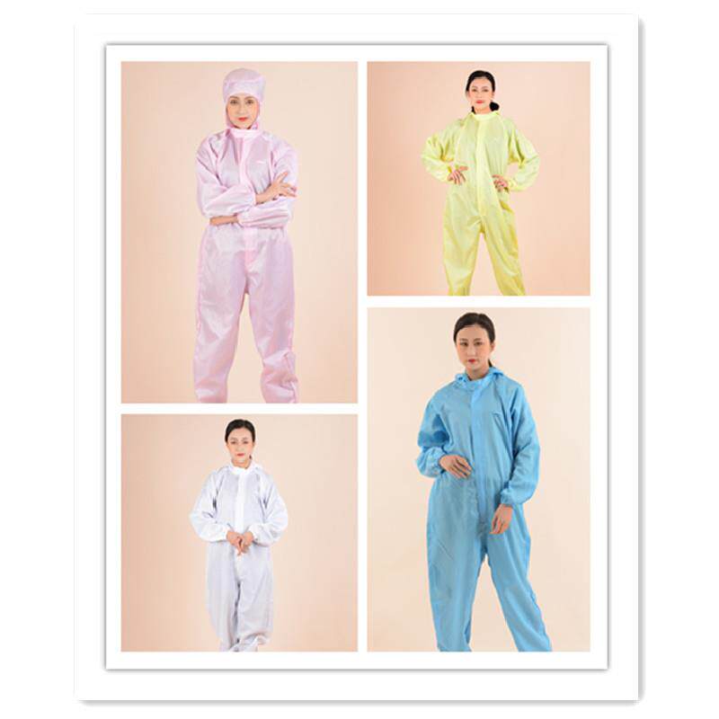 Antistatic large-coat with hat-to-wear, anti-static, dust-free Electrostatic clothing Electrostatic clothing Electrostatic clothing Wholesale