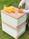 Organizer Recommended Outdoor Camping Storage Box, Camping Box, Car Trunk Organizer, Picnic Folding Box with Handle