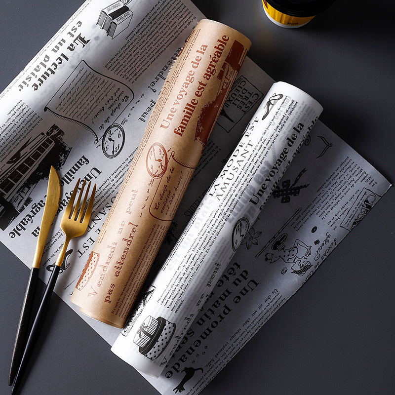 Kitchen oil-absorbing paper fried food special barbecue oven baking household degreasing paper household food-grade pad oil paper