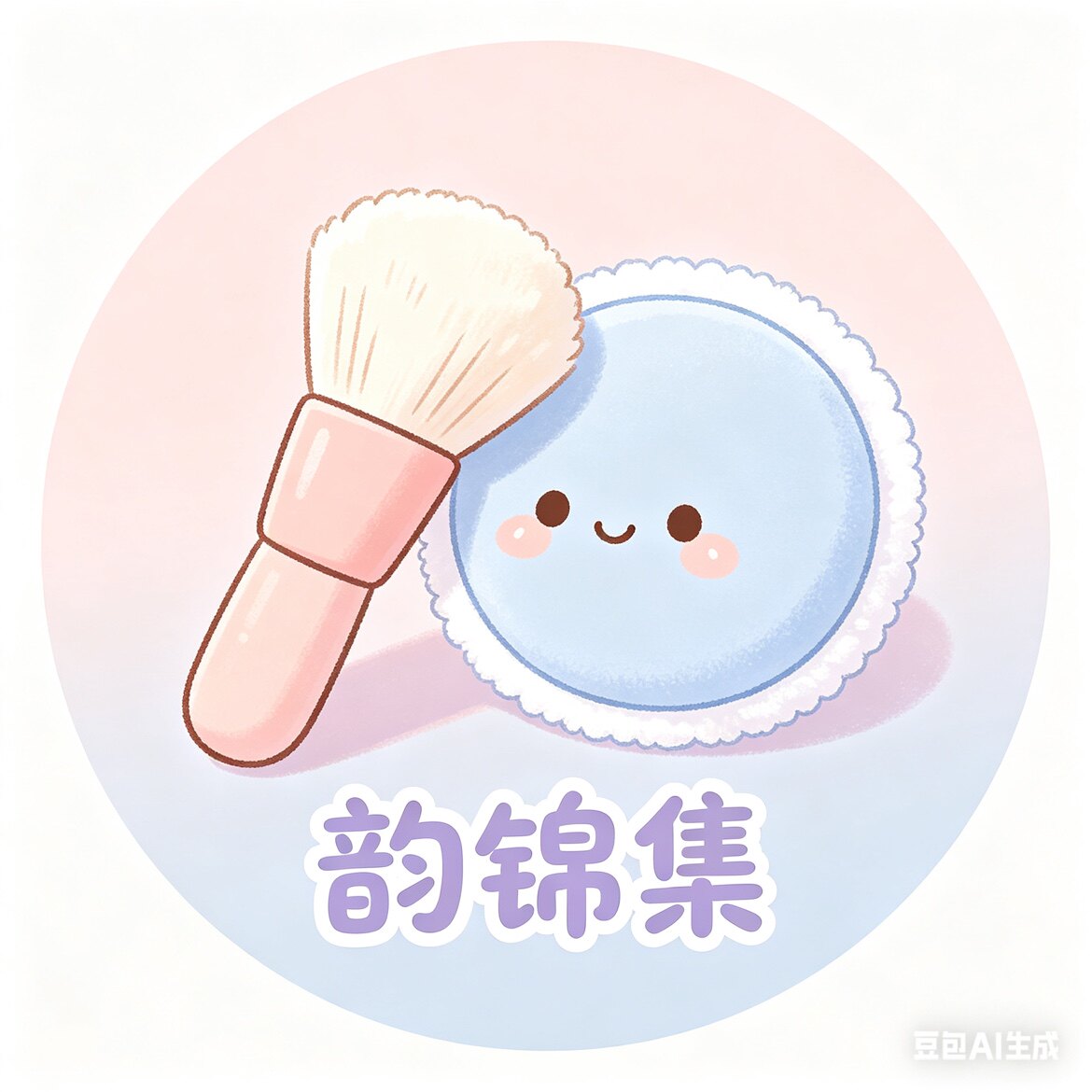 韵锦集美妆工具的LOGO