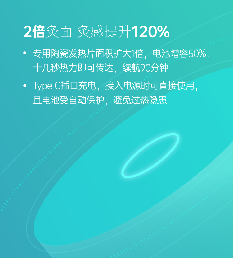 iJoou 智能便携艾灸盒 app调温 无烟无火全身可用 图4