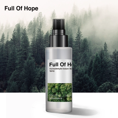 [Эксклюзивно для прямой трансляции в магазине] Fullofhope спрей для удаления формальдегида, бытовой спрей для быстрого удаления альдегида, 60 мл
