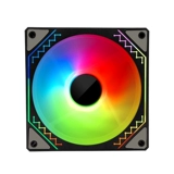 Призма 4 -го поколения Argb Синхронизация божественного света 5V3 PIN AURA Красочная 12см Основное охлаждение вентилятор PWM Интеллектуальный контроль температуры