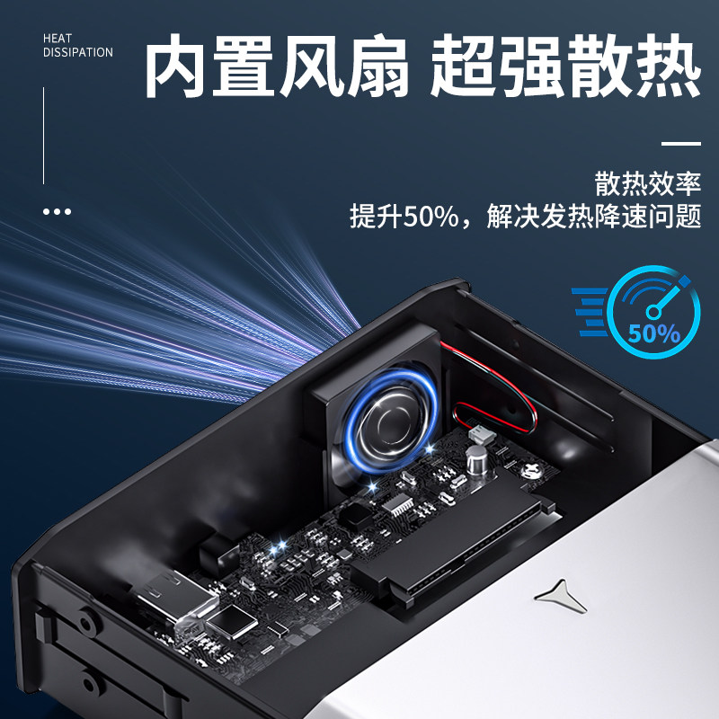 Huagu Metal 3.5inch Mobile Hard Drive Enclosure Desktop Sata Hard Drive Usb3.1 Mechanical Type-C Reader