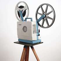 (Often) Secondhand Antique North Chen Xenon Lamp Hokushin X-310 16 mm 16mm Film Machine Put