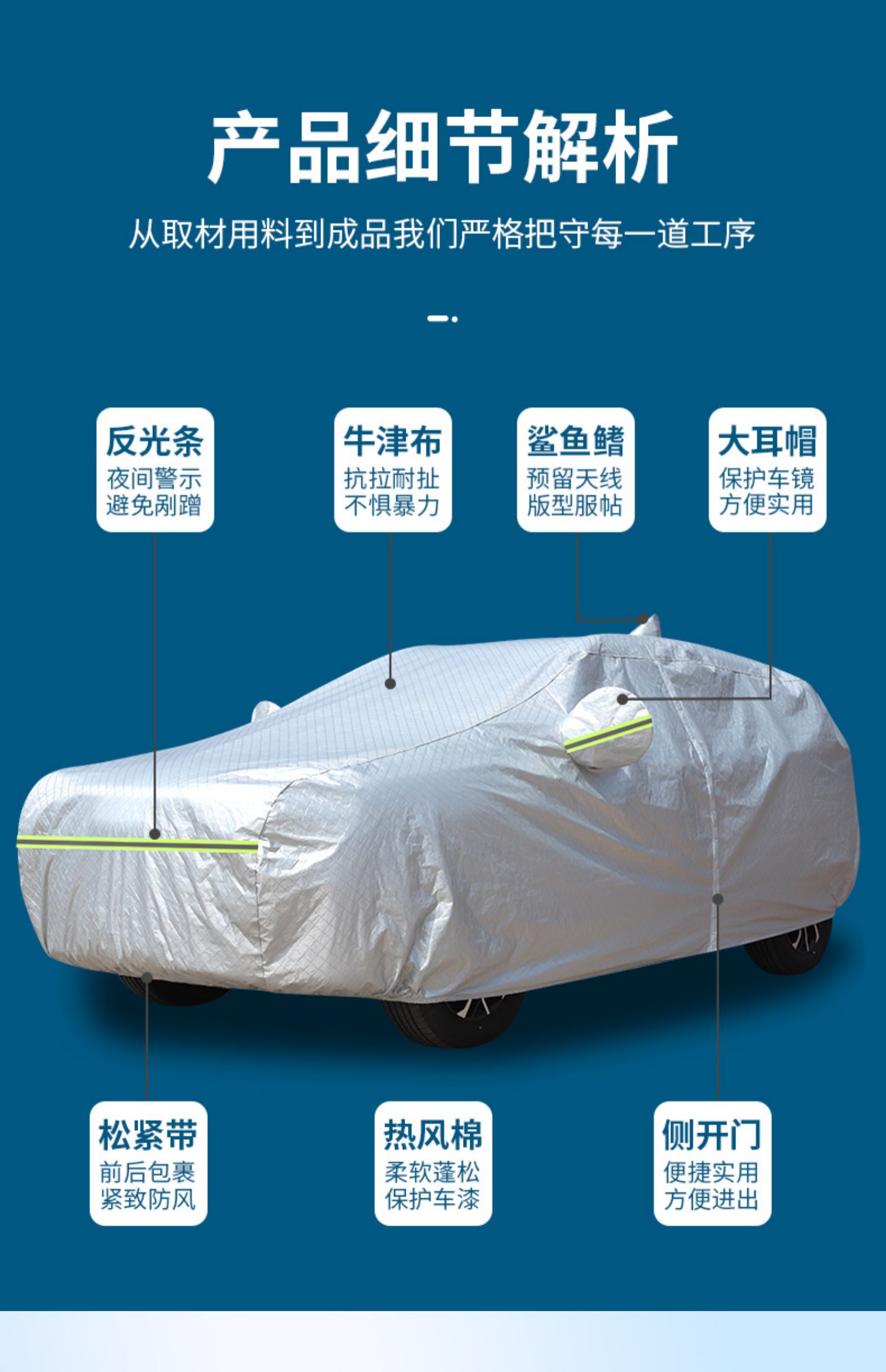 2023款大众ID.6X极智长续航版专用车衣车罩防晒防雨加厚防雪车套