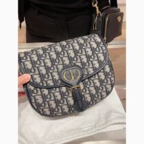 French Dior Dior Bobby Classic CD Saddle Buckle Flap Messenger Bag Shoulder Crossbody Womens Bag