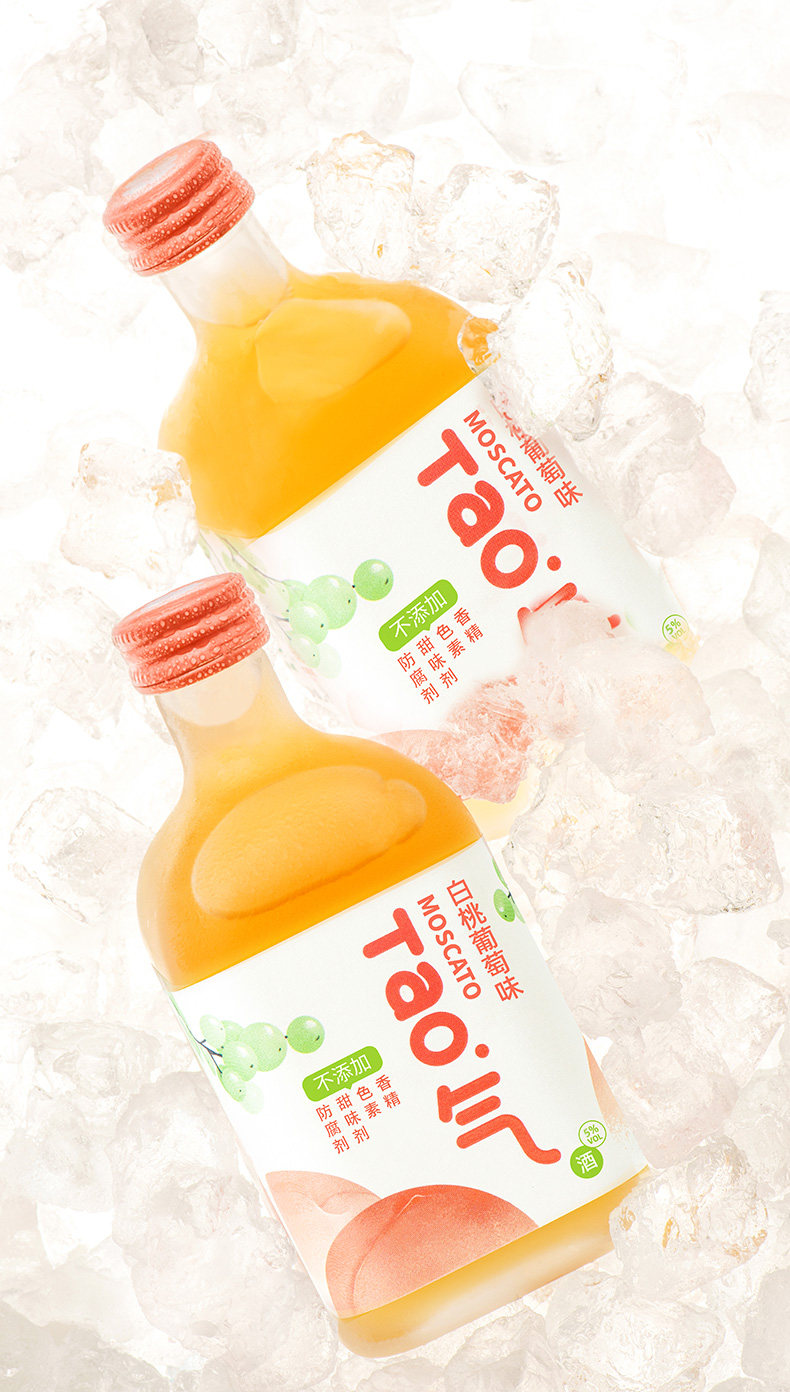 侍魂 桃气莫斯卡托果味葡萄酒300ML*2瓶 图12
